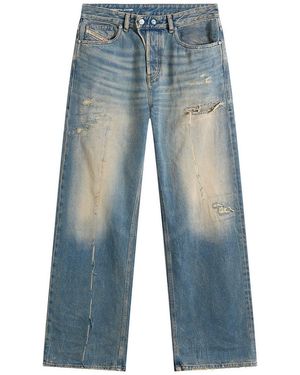 DIESEL 1996 D-Sire Wide Leg Jeans - Blue