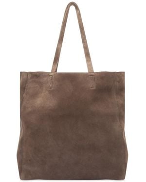 NOTHING WRITTEN Cou Suede Shopper Bag - Brown