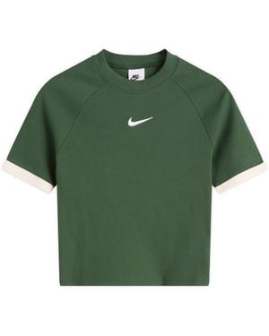 Nike Sports Fitted Top - Green