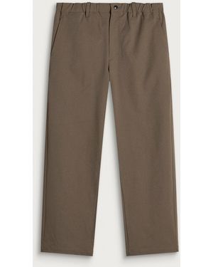 Goldwin Baggy Straight Pants - Natural