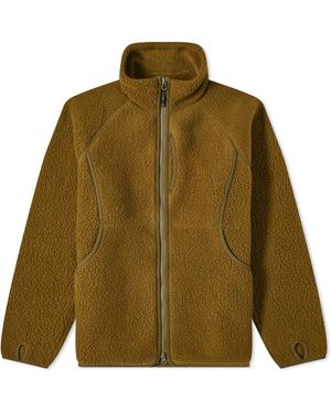 Snow Peak Thermal Boa Fleece Jacket - Green