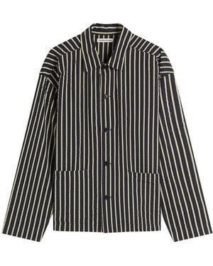 YMC Pj Stripe Jacket - Black