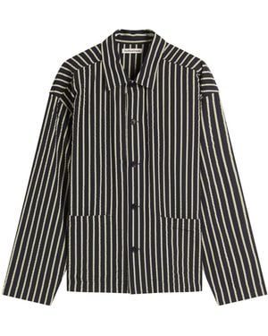 YMC Pj Stripe Jacket - Black