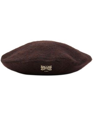 Needles End. X 'Rattan' Beret - Brown