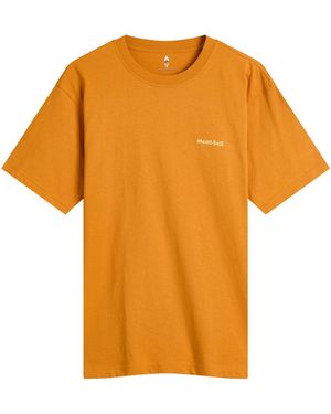 Montbell Summer Clouds T-Shirt - Orange