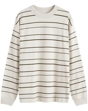 MHL by Margaret Howell Matelot Stripe Crew Sweatshirt - Multicolour