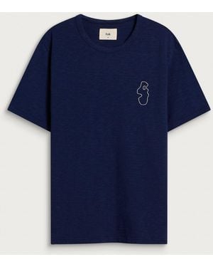 Folk Cast T-Shirt - Blue