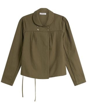 Peachy Den The Coppola Lounge Top - Green