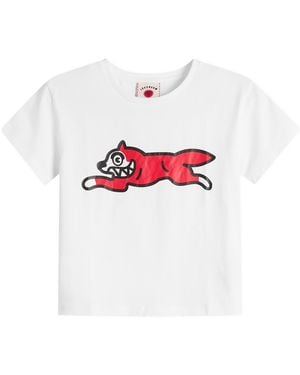 ICECREAM Running Dog Baby T-Shirt - White
