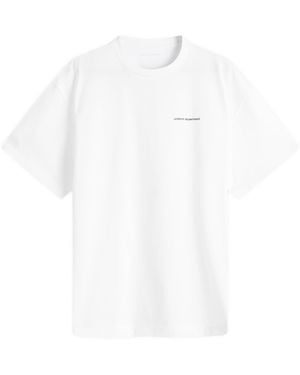 Uniform Experiment Code Logo T-Shirt - White