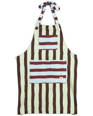 Damson Madder Dm Apron - White