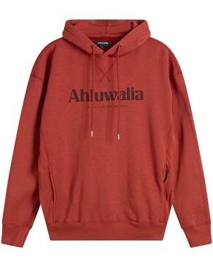 Ahluwalia Logo Hoodie - Red