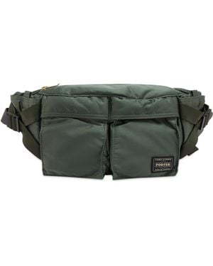 Porter-Yoshida and Co Military-Inspired Nylon Waist Bag - Green