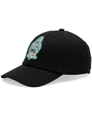 CASABLANCA Hotel Emblem Cap - Black
