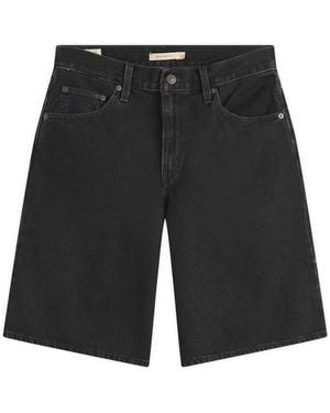 Levi's Levis Baggy Dad Jorts - Black