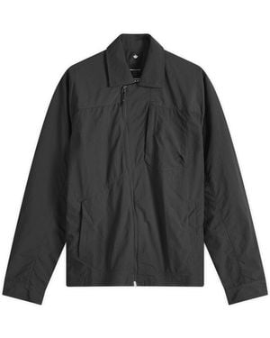 Maharishi Tech Zip Through Overshirt - Black