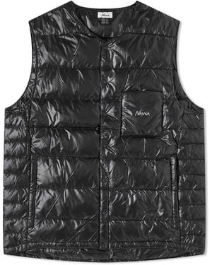 NANGA Inner Down Vest - Black