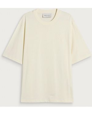 Ami Paris Tonal Big Adc T-Shirt - Natural