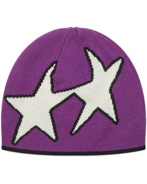 Twojeys Reversible Icon Beanie - Purple