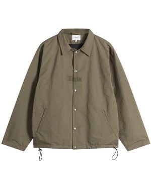 Rhude Logo Coaches Jacket - Green