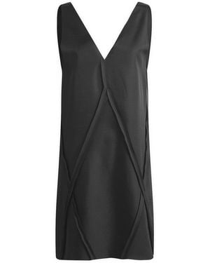 Maison Margiela Mm6 Midi Dress - Black