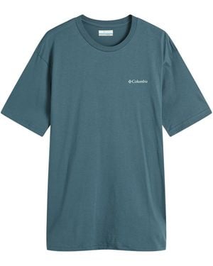 Columbia North Cascades Short Sleeve T-Shirt - Blue