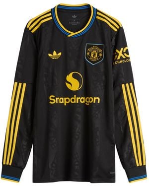 adidas Manchester United 25/26 3Rd Jersey Longsleeve Top - Black