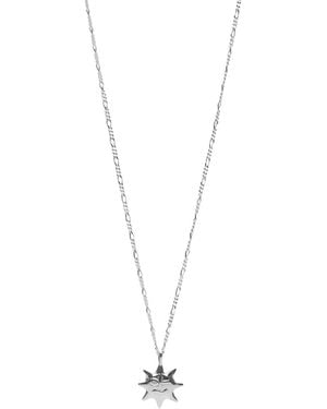 Alec Doherty Better Days Sun Pendant Necklace - Metallic