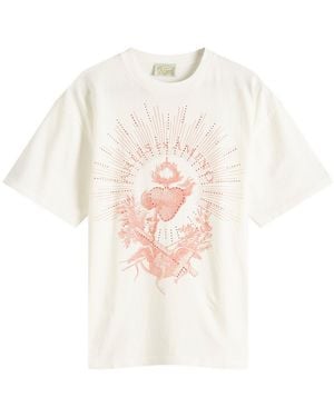 Aries Faded Ex Amino T-Shirt - White