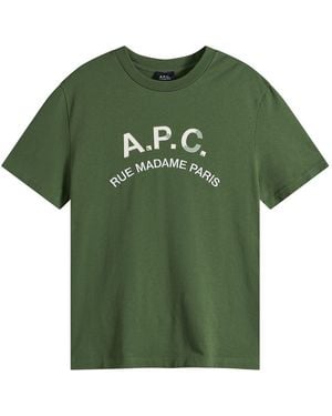 A.P.C. Vintage T-Shirt - Green