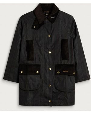 Barbour Reimagined Icons Modern Beaufort Wax Jacket - Black