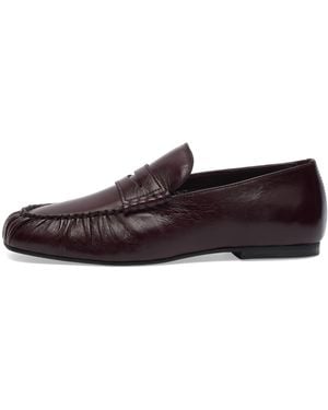 Alohas Aven Rift Leather Loafers - Brown
