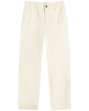 Oliver Spencer Drawstring Trousers - White