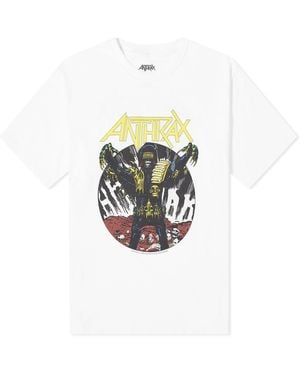 Neighborhood Anthrax Judge Death T-Shirt - White