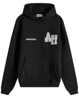 Annie Hood University Hoodie - Black
