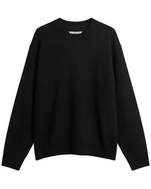 Acne Studios Cashmere Crew Neck - Black