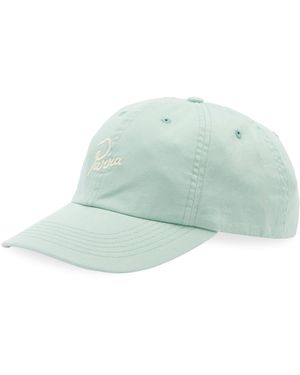 by Parra Script Logo 6 Panel Cap - Green