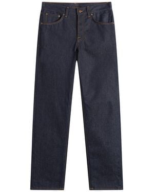 Nudie Jeans Steady Eddie Ii Tapered Jeans - Blue