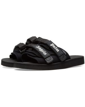 Palm Angels Suicoke Moto-m Sandals - Black
