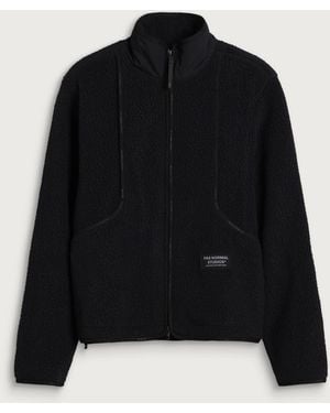 Pas Normal Studios Off-Race Pile Fleece Jacket - Black