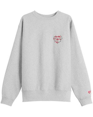 Human Made Heart Heavyweight Sweatshirt - Gray