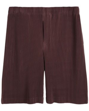 Homme Plissé Issey Miyake Shorts - Purple