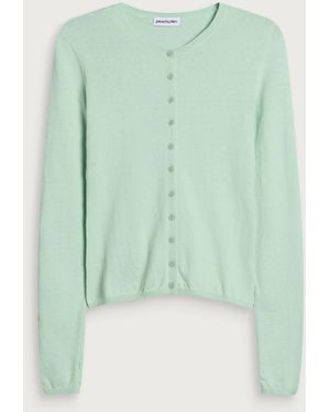Peachy Den Everyday Cardigan - Green
