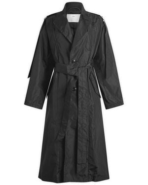 Toga Toga Taffeta Coat - Black