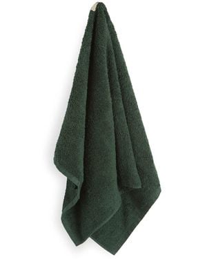 Tekla Organic Terry Hand Towel - Green