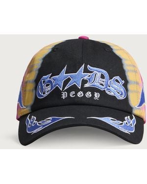 Twojeys X Peggy Gou Flames Dad Cap - Blue