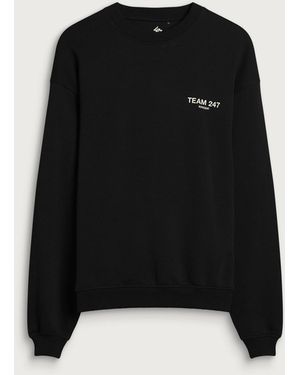 REPRESENT 247 Represent Team 247 Oversized Crew - Black