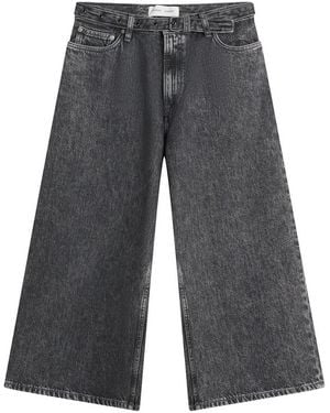 Samsøe & Samsøe Saharper Denim Culottes - Gray