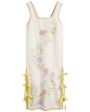ALÉMAIS Olivia Midi Dress - White