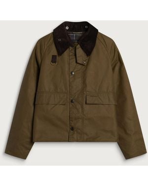 Barbour Spey Wax Jacket - Green